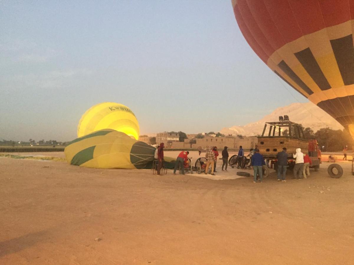 Al Salam Camp Hotell Luxor Exteriör bild