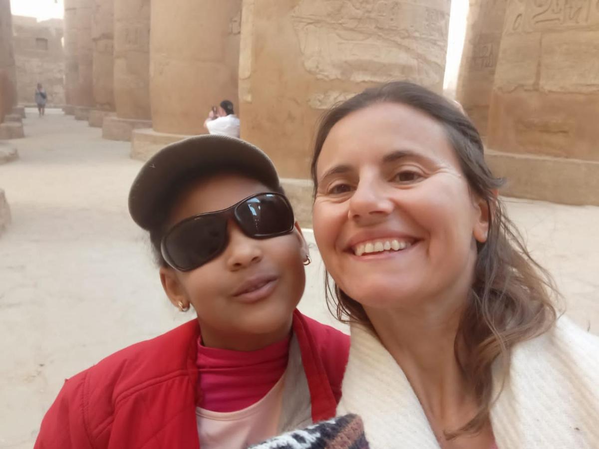 Al Salam Camp Hotell Luxor Exteriör bild