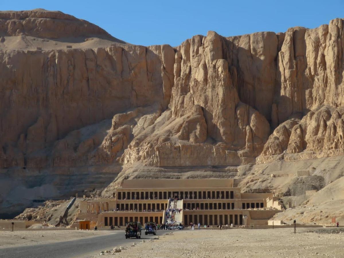 Al Salam Camp Hotell Luxor Exteriör bild