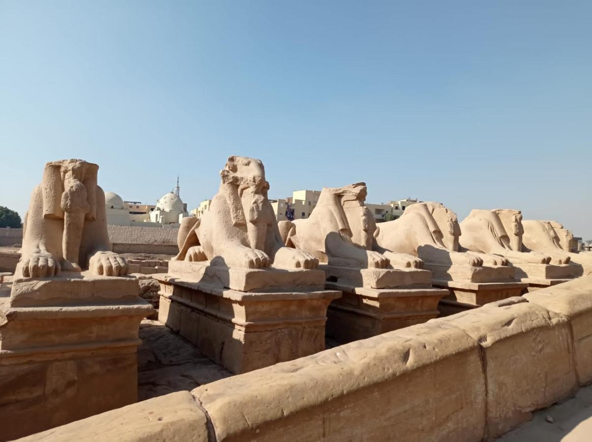 Al Salam Camp Hotell Luxor Exteriör bild