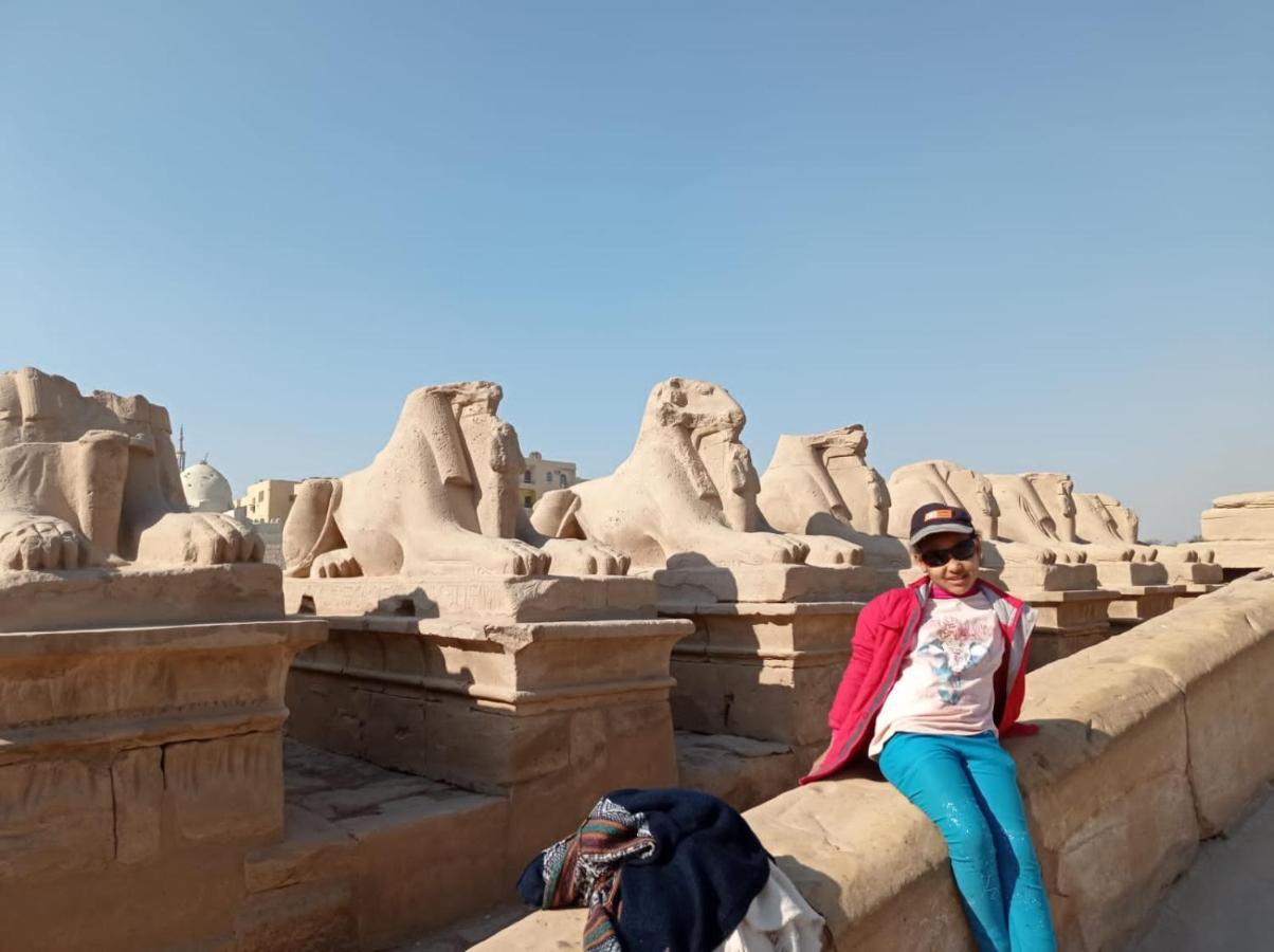 Al Salam Camp Hotell Luxor Exteriör bild