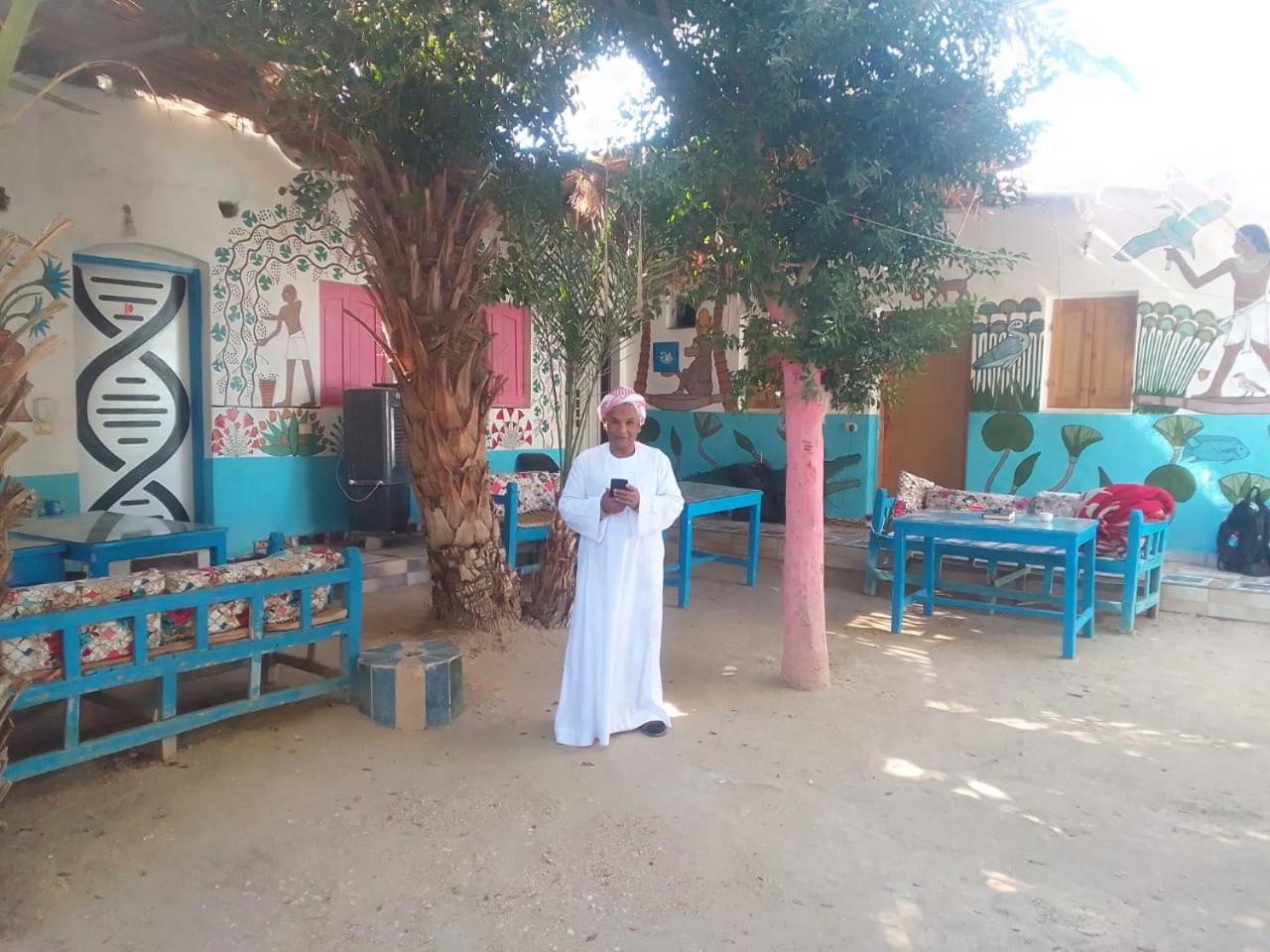 Al Salam Camp Hotell Luxor Exteriör bild
