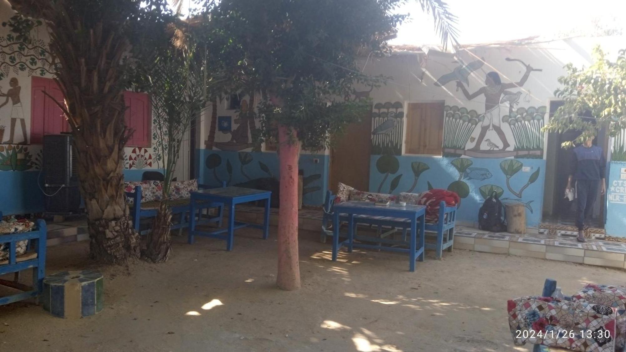 Al Salam Camp Hotell Luxor Exteriör bild